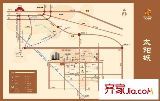 太陽城區(qū)位