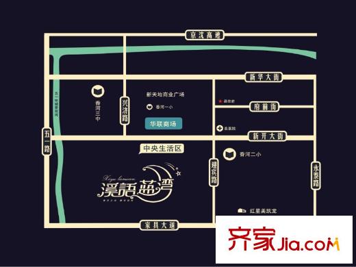 溪語藍(lán)灣區(qū)位圖