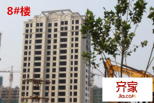廊坊孔雀城大公館一期8#最新工程進(jìn)度（2015.9）