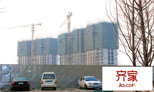 德榮?帝景三期施工工地（2014.2.12）