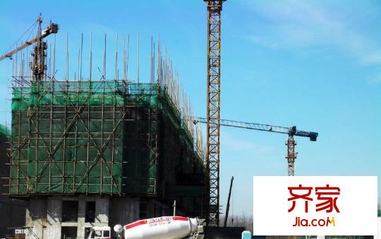珠光御景施工現(xiàn)場(chǎng)實(shí)景（2011.6.13）