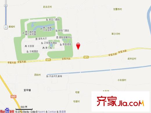 香汐交通圖