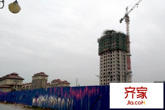 塞納榮府94#樓已封頂（2015.10.26）