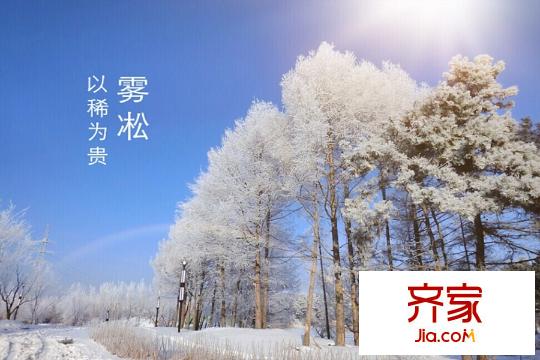 綠洲公元園區(qū)雪景圖