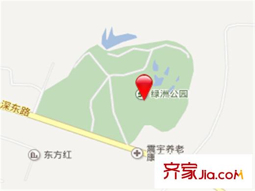 綠洲公元交通圖