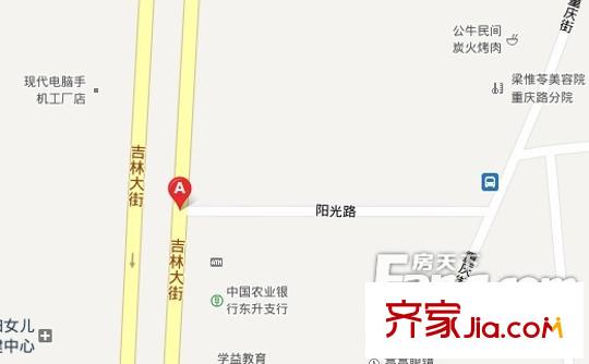 青年城交通圖
