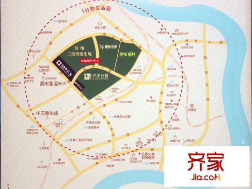 綠地福林區(qū)域規(guī)劃圖(2013-09-22)