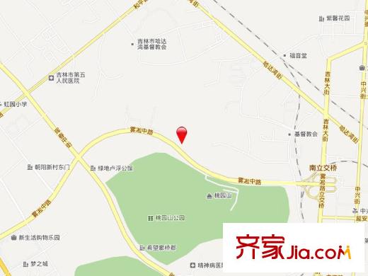 綠地福林交通圖