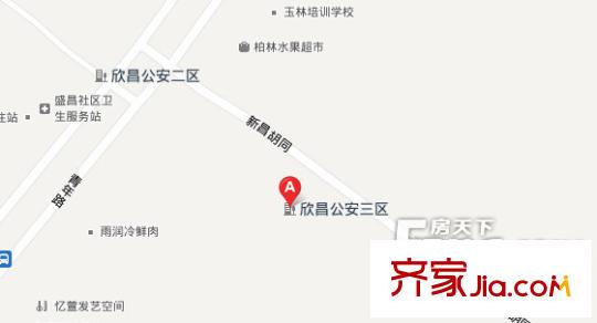 公安三區(qū)交通圖