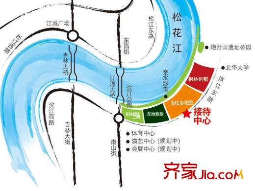 高館66區(qū)位圖
