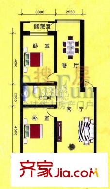 嘉業(yè)紫荊花戶型圖