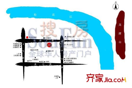松江壹品交通圖
