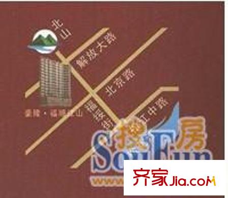 豪隆福順江山交通圖