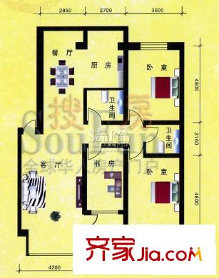嘉業(yè)紫荊花戶型圖