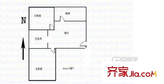 通潭小區(qū)戶型圖