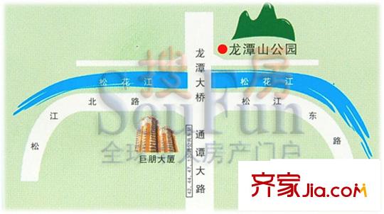 巨朋大廈交通圖
