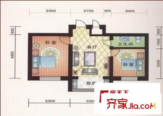 匯豐萬家燈火戶型圖戶型圖四 