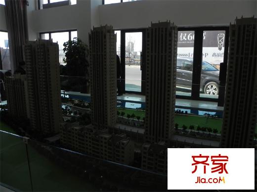 朝陽新苑沙盤