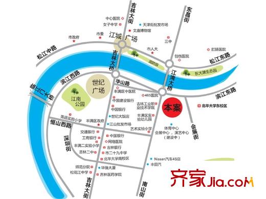 朝陽新苑地圖