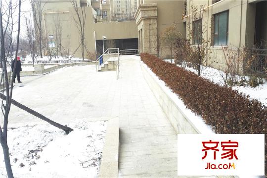 神華萬利城二期已入住無障礙通道(2015.12)