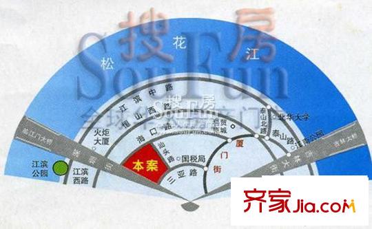 盈勝毓園交通圖