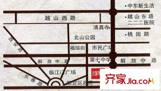 名城華府交通圖