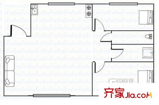 北勝小區(qū)戶型圖
