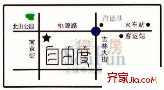 鑫興自由度交通圖