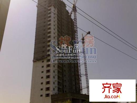 江山帝景實景圖08年8月工程進度