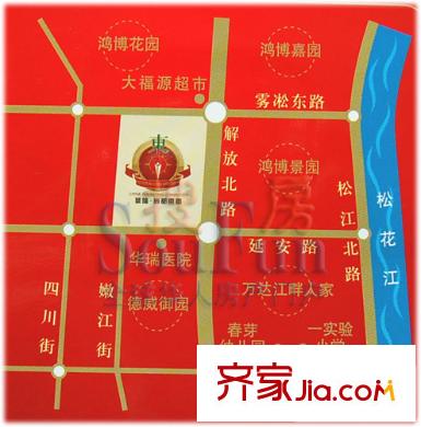 華隆尚都東郡交通圖