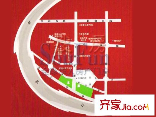 紫光紳苑二期區(qū)位圖