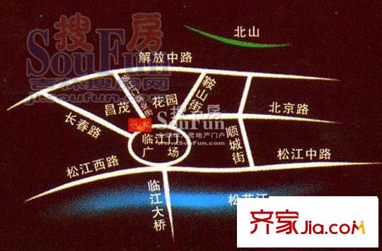 昌茂花園交通圖28號(hào)樓