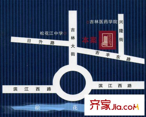 卓越上乘交通圖