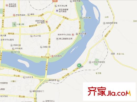 南岸名苑交通圖