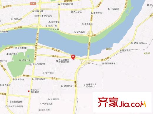 中環(huán)濱江花園交通圖