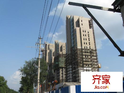 中環(huán)濱江花園項目已經(jīng)基本封頂