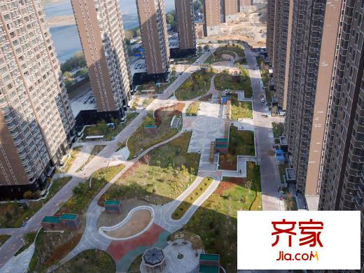 中海?紫御東郡園區(qū)俯視