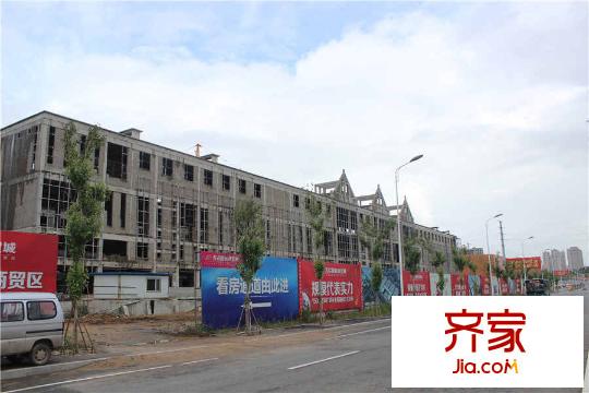 吉林國際商貿(mào)城商鋪施工現(xiàn)場（2015-9-23）