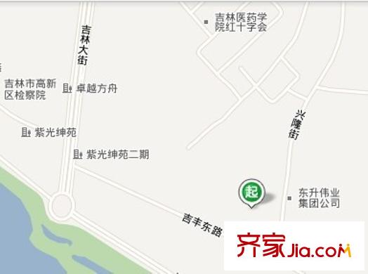 興隆家園交通圖