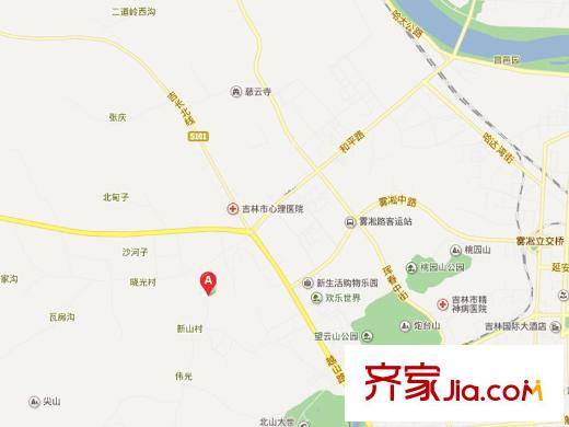 吉林國際商貿(mào)城交通圖