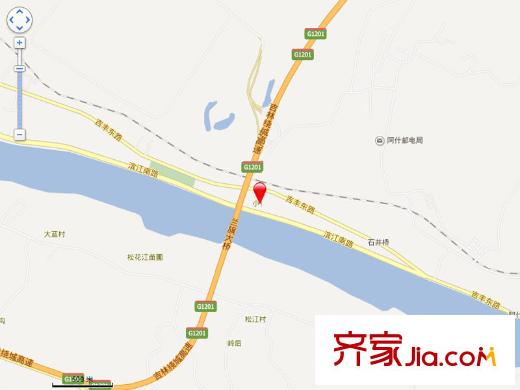 江山印象交通圖