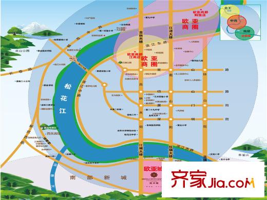 御龍灣區(qū)位圖