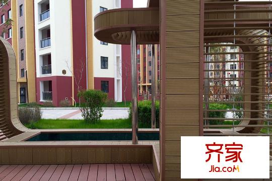 四季祥康溫泉小鎮(zhèn)園區(qū)景觀（2015.5）