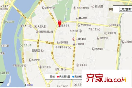 陽(yáng)光小鎮(zhèn)二期交通圖