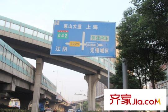 天池湾周边路牌指示