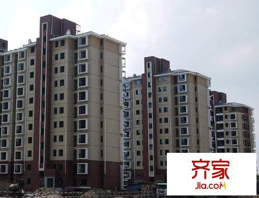 星洲名园实景图小区施工进度图(2011.8)