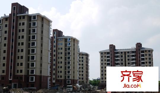 星洲名园实景图小区施工进度图(2011.8)