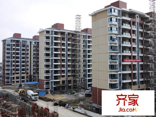 星洲名园实景图小区施工进度图(2011.8)