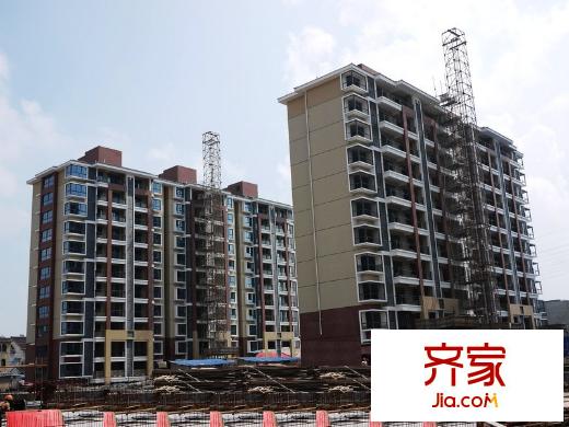 星洲名园实景图小区施工进度图(2011.8)