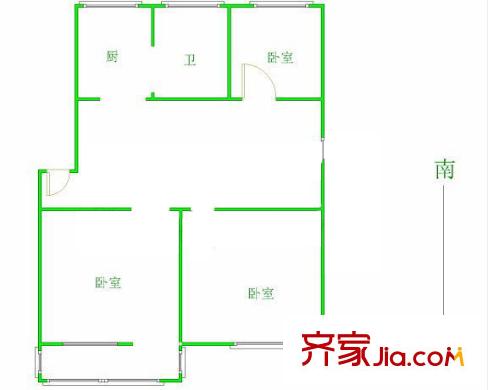 薛家弄新村 户型图